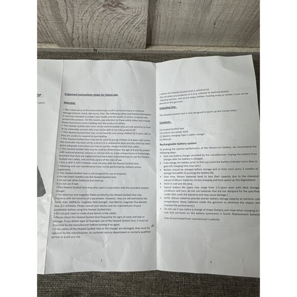 Hammacher Schlemmer Heated Lightweight Quilted Vest Womens XL Black w/ Battery - Picture 7 of 11